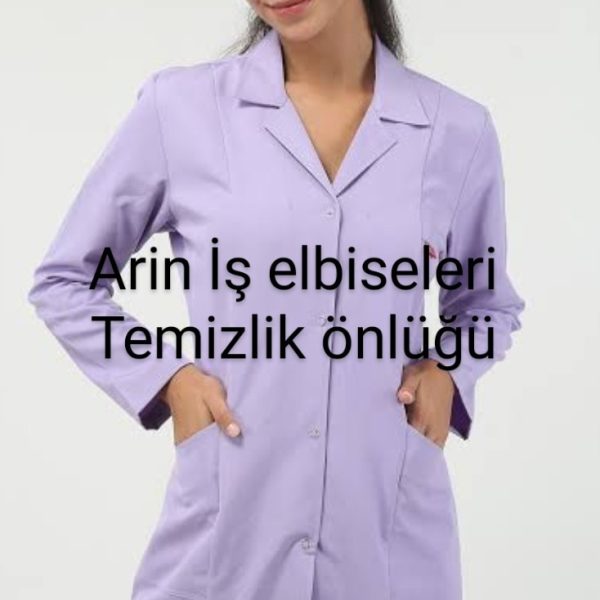 Lila Temizlik Önlüğü