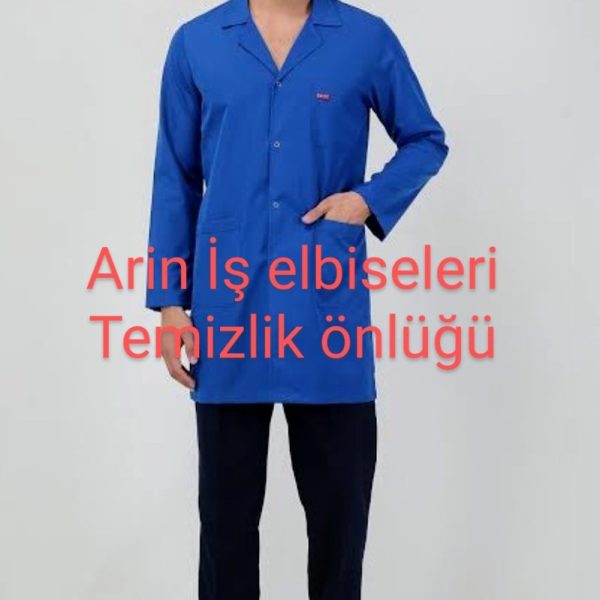 Mavi Temizlik Önlüğü